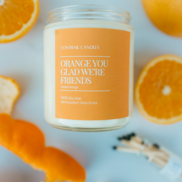 Contrail Candles - 8oz Orange You Glad Candle